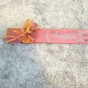 Thanksgiving Decor Wood plaque Thankful